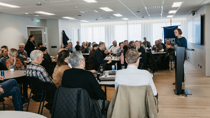 Samninganefndir VR, LÍV og Fagfélaganna á fundi 31. ágúst 2026